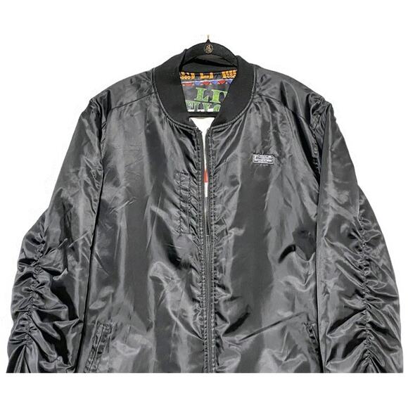 Born Fly Reversible Jacket Men's Size 3XL Fly N Any Hood Black WITH FLAW - Picture 13 of 13
